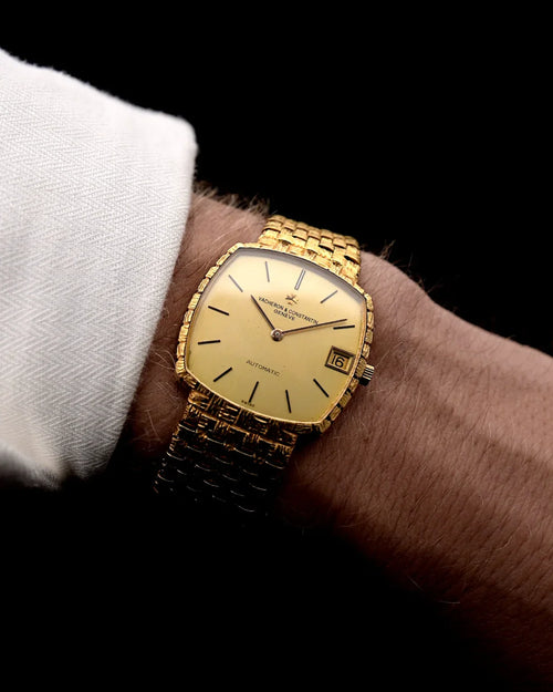 Vacheron Constantin 18k Square Basket 1970s