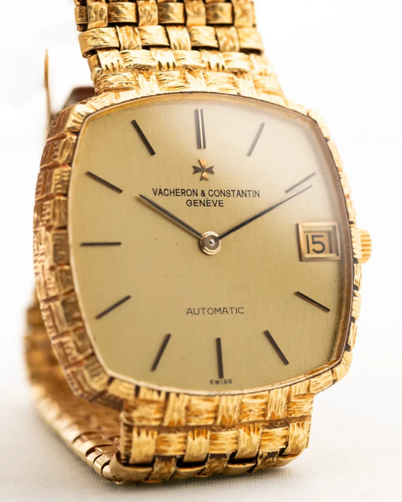 Vacheron Constantin 18k Square Basket 1970s