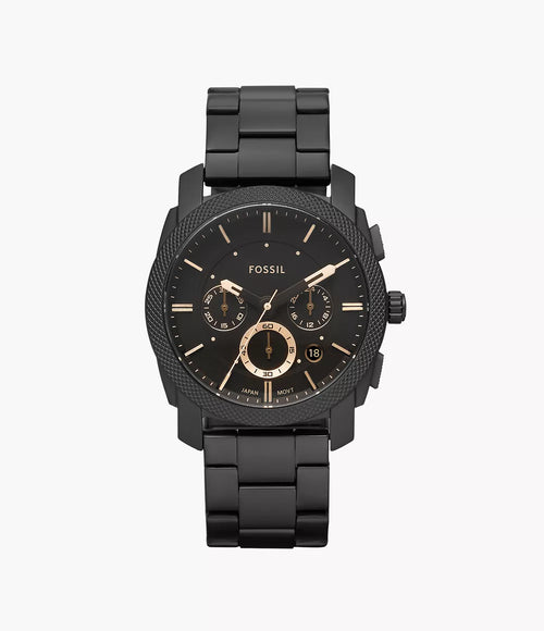 Buy Fossil Men Black Dial Watch FS4682