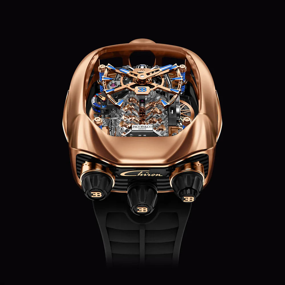 J.aco.b   &   Co   X   Bu.gat.ti   Chiron   Tourbillon   Luxury   Watch